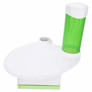 Bandeja dental triple, porta: scalers, vasos y servilletas